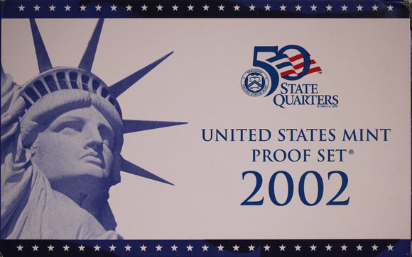 USA 2002 State Quarters Proof Set