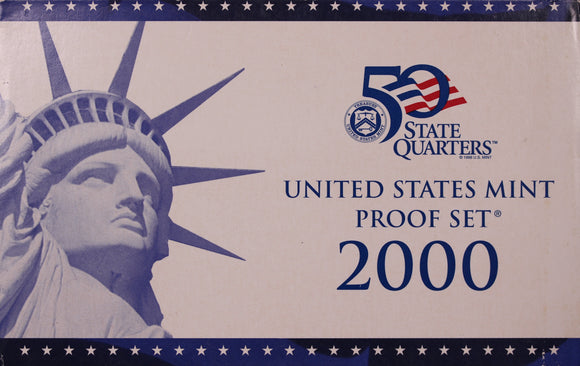 USA 2000 State Quarters Proof Set