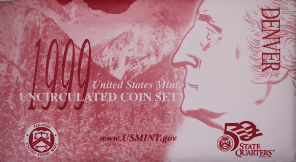 USA 1999 Denver Uncirculated Coin Set