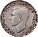 1942S Sixpence gFine