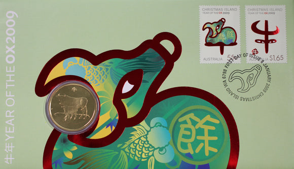 2009 Lunar Year of the Ox Coin $1 PNC