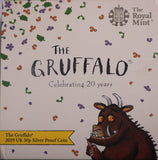 2019 The Gruffalo UK 50p Silver Proof Coin