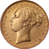1880 Melbourne Gold Sovereign Circulated