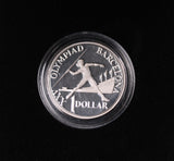 1992 Olympics Sterling Silver $1 Proof Coin