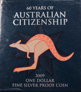 2009 $1 Australian Citizenship Silver Proof Coin