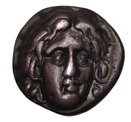 Caria, Rhodes Silver Didrachm c. 250 BC EF