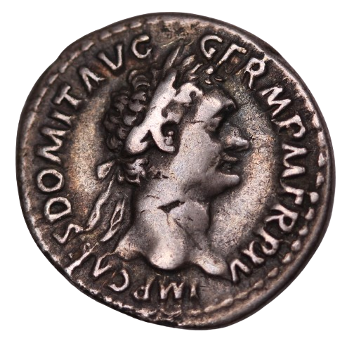 Domitian 81-96BC Silver Denarius VF