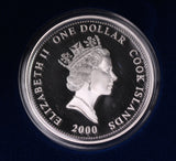 2000 Queen Mother 1oz Silver Proof Coin