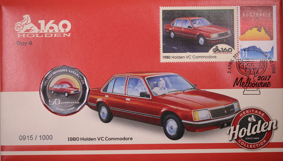 2017 1980 VC Commodore Melbourne Stamp Show PNC