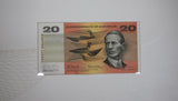 1991 Banknote 25th Anniversary Of Decimal Currency Presentation Folder