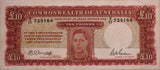 1943 Armitage/McFarlane Ten Pound Note good Fine