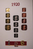 1920 & 1921 The Australian Square Pattern Collection Coin Set