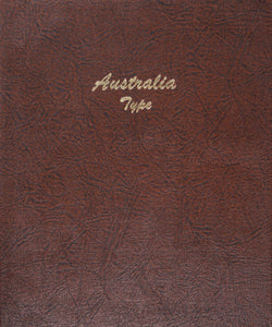 Australian Pre Decimal Type Set Dansco Album (Missing Centenary Florin)