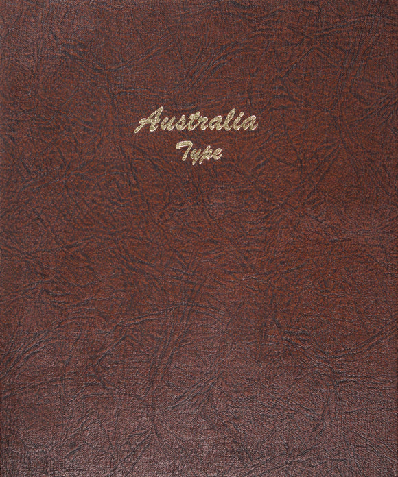 Australian Pre Decimal Type Set Dansco Album (Missing Centenary Florin)