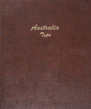 Australian Pre Decimal Type Set Dansco Album (Missing Centenary Florin)