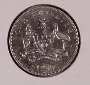 1917M Shilling VF