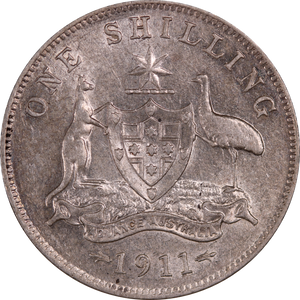 1911 Shilling VF