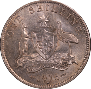 1916M Shilling aEF