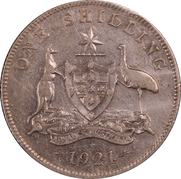 1921 Star Shilling gFine