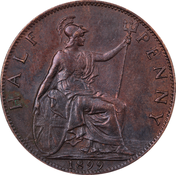 1899 GB Halfpenny aUNC