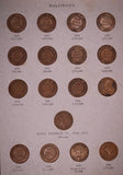 Complete Halfpenny Collection including 1923 (Fine)