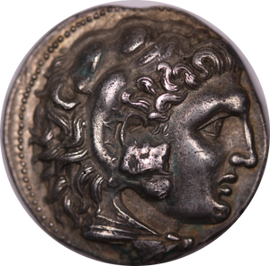 Macdeon Alexander the Great 356–323 BC Silver Tetradrachm gVF