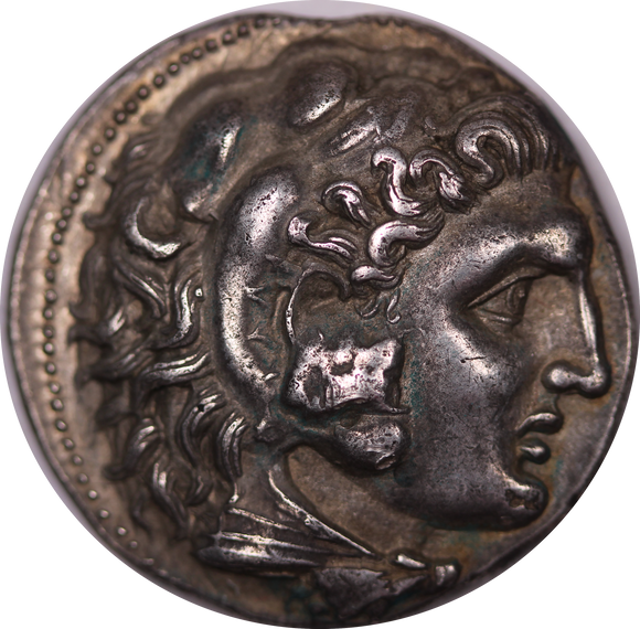 Macdeon Alexander III Silver Tetradrachm gVF