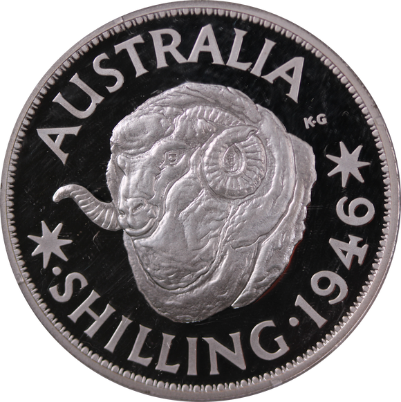 History of Australian Coinage 1946 Perth Mint Shilling