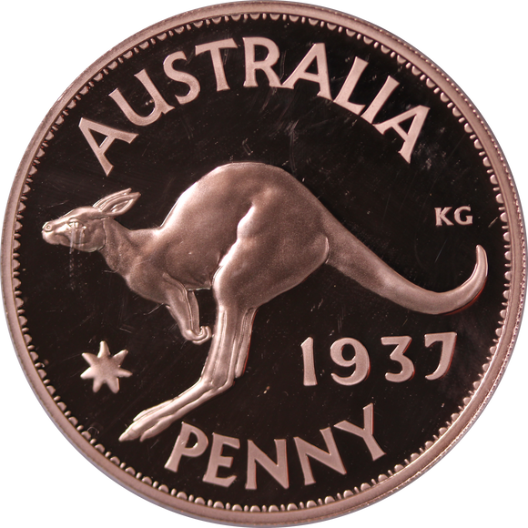 History of Australian Coinage 1937 Pattern Penny