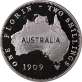 History of Australian Coinage 1909 Australia Pattern Florin