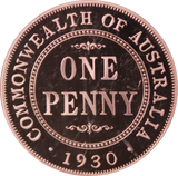 History of Australian Coinage 1930 Australian Penny