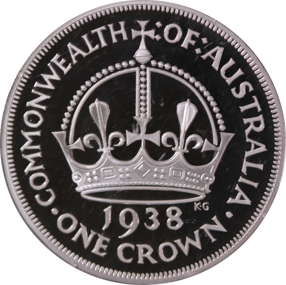 History of Australian Coinage 1938 Australian Crown