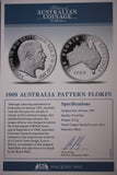 History of Australian Coinage 1909 Australia Pattern Florin