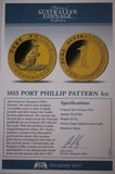 History of Australian Coinage 1853 Port Phillip Pattern 1oz