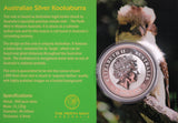 2008 Kookaburra 1oz Silver Coin on Card