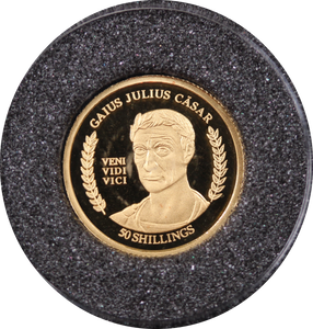 2004 Julius Caesar 1.2g .999 Gold Proof Coin