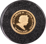 2008 Captain Cook 1.2g .999 Gold Proof Coin