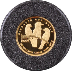 2006 Kookaburra 1/25oz Gold Proof Coin