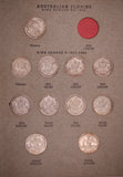 Florin Collection In Dansco Album Pages 1910-1963 (Complete Set)