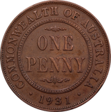 1931 Penny Dropped 1 gVF