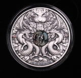 2022 Dragons and Tiger 1oz Silver Coin