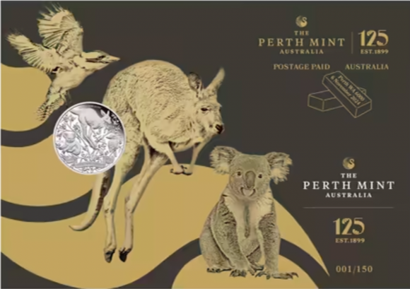 2024 125 Years of the Perth Mint 1oz Silver Limited-Edition PNC