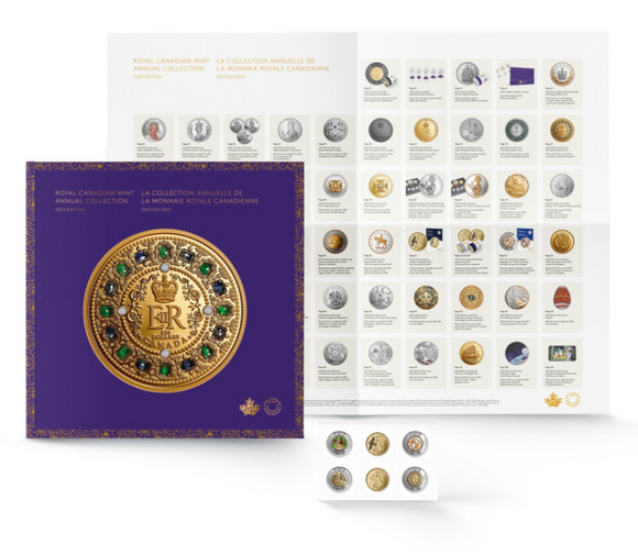 2023 Canada Annual Collection Book With Special Edition Uncirculated Set
