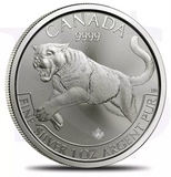 2016 Canada Cougar 1oz Silver Coin