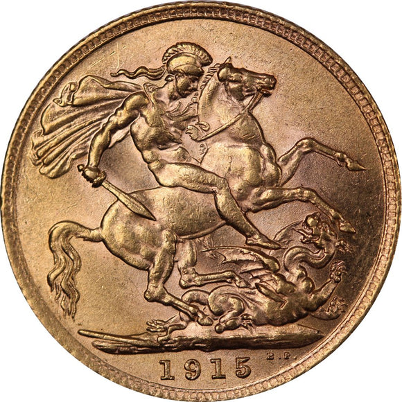 1915 Gold Sovereign gEF