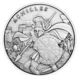 Legendary Warriors: Achilles 1oz Silver Round