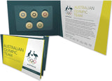 2016 Australian Olympic Team 5 Coloured Coin Collection - Volleyball Cover