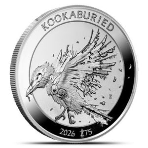 Kookaburied Zombucks 1oz Silver Round