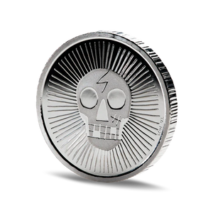 Hobart Mint Bone Dome 1oz Silver