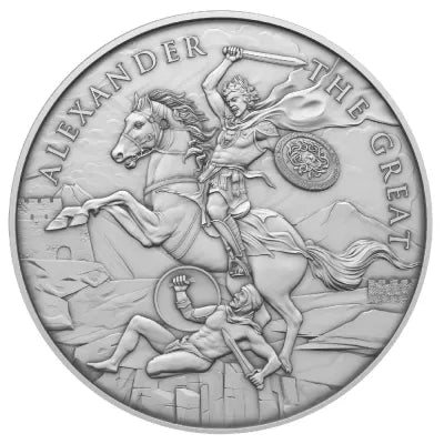 Legendary Warriors: Alexander The Great 1oz Silver Round